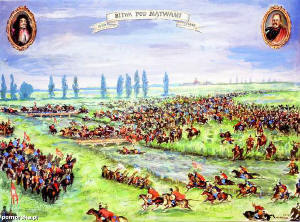 reprodukcja obrazu "Bitwa pod Mtwami"